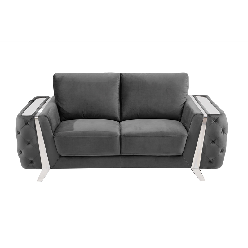 Titan Furnishings Modern Italian Fabric Sofa Set