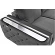 Titan Furnishings Modern Italian Fabric Loveseat