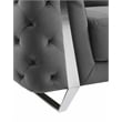 Titan Furnishings Modern Italian Fabric Loveseat