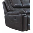 Titan Furnishings 2-Piece Leather Air Sofa with Console Loveseat