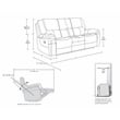 Titan Furnishings 2-Piece Leather Air Sofa with Console Loveseat