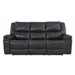 Titan Furnishings 2-Piece Leather Air Sofa with Console Loveseat