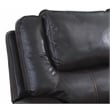 Titan Furnishings 3-Piece Leather Air Sofa Set with Console Loveseat
