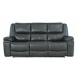 Titan Furnishings 2-Piece Leather Air Sofa with Console Loveseat