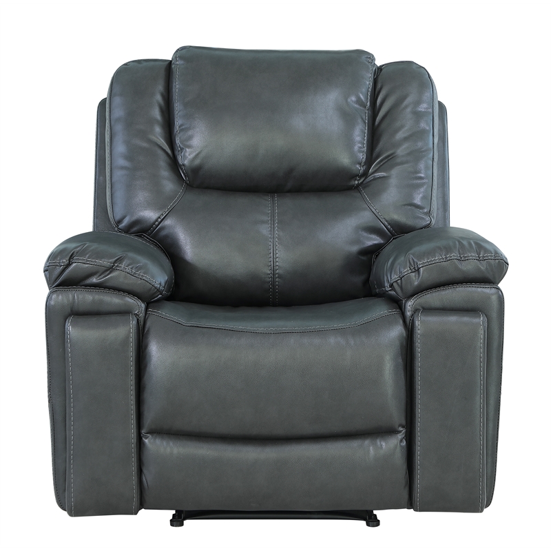 Titan Furnishings 3-Piece Leather Air Sofa Set with Console Loveseat