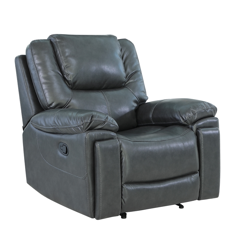 Titan Furnishings 3-Piece Leather Air Sofa Set with Console Loveseat