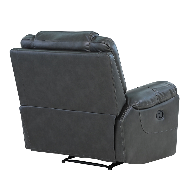 Titan Furnishings 3-Piece Leather Air Sofa Set with Console Loveseat