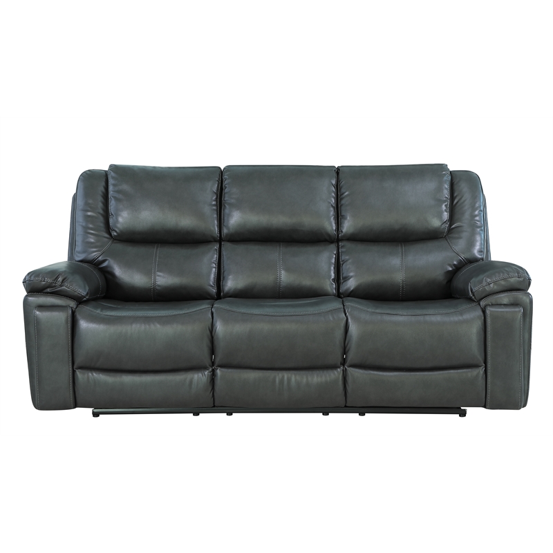 Titan Furnishings 3-Piece Leather Air Sofa Set with Console Loveseat