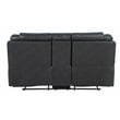 Titan Furnishings Transitional Leather Air Console Loveseat