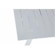 Milan Melbourne  Matte White UV Resistant Outdoor Extendable Table