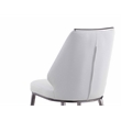 Milan Tate Gray Sintered Stone Ceramic Dining Set with Gray Faux Leather Chairs