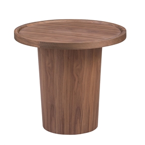 milan modern all-wood lamp table