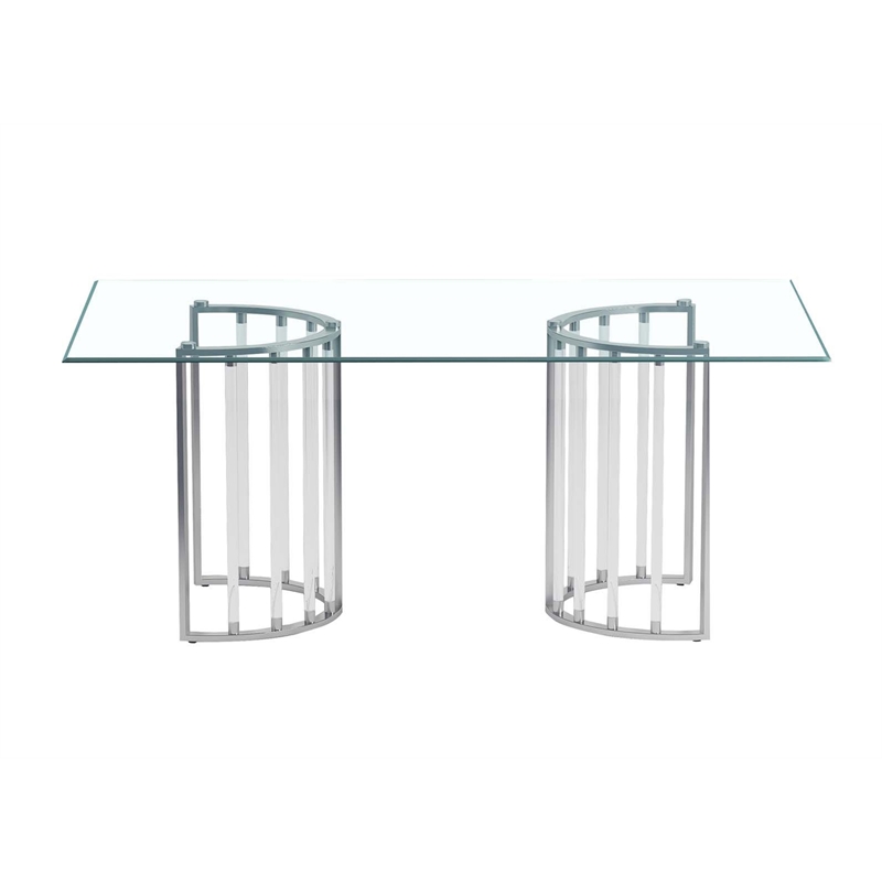 Milan Tania Contemporary Dining Set w/ 42