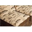 American Furniture Classics Microfiber Angler's Cove Loveseat in Brown