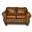 American Furniture Classics Microfiber Sedona Loveseat in Brown