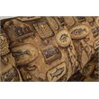 American Furniture Classics 2-piece Microfiber River Bend Sectional in Brown
