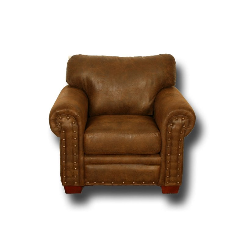 American Furniture Classics Buckskin 4-piece Microfiber Sofa Set in Brown