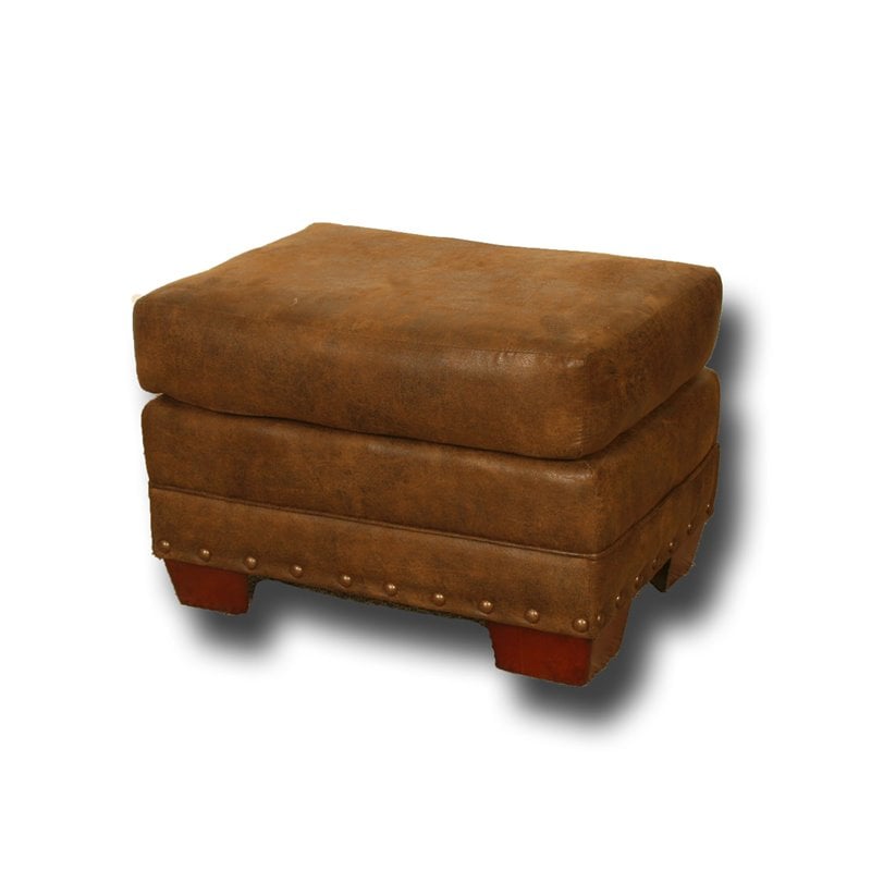 American Furniture Classics Buckskin 4-piece Microfiber Sofa Set in Brown