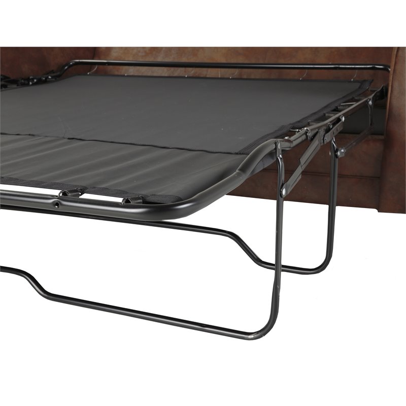 American Furniture Classics Buckskin 4piece Sleeper Sofa Set in Brown