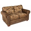 American Furniture Classics River Bend 4-piece Microfiber Sofa Set in Brown