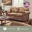 American Furniture Classics River Bend 4-piece Sleeper Sofa Set in Brown