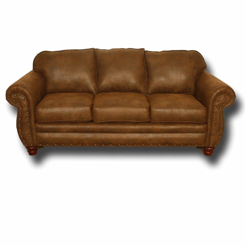 American Furniture Classics Sedona 4-piece Microfiber Sofa Set in Brown