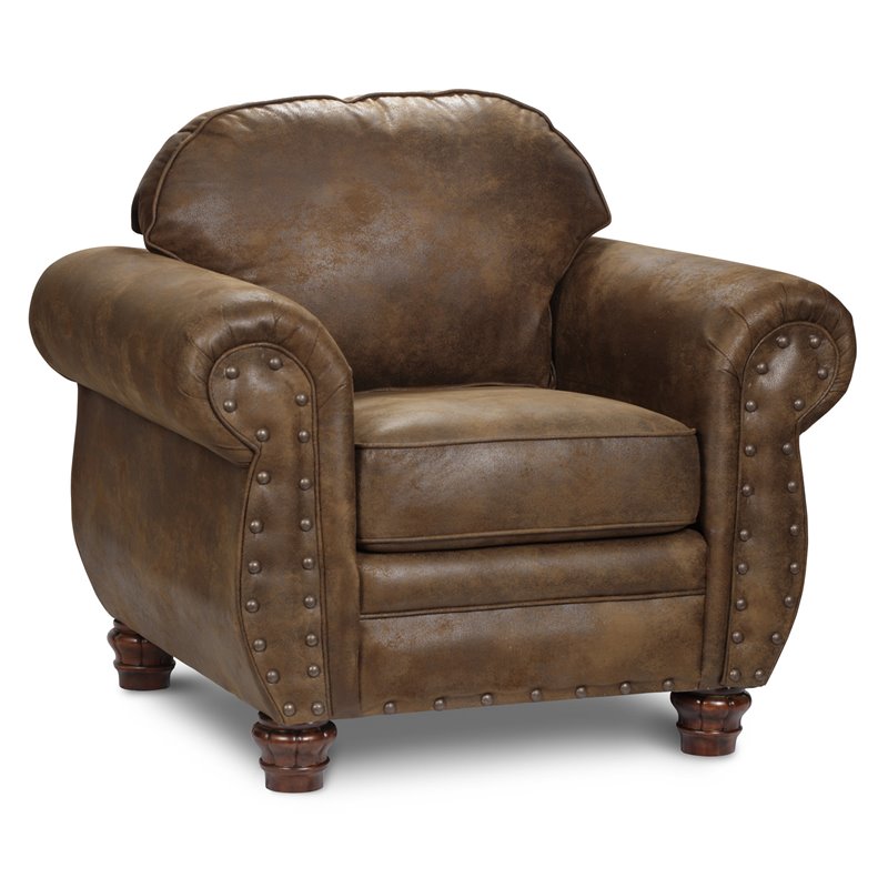 American Furniture Classics Sedona 4-piece Microfiber Sofa Set in Brown