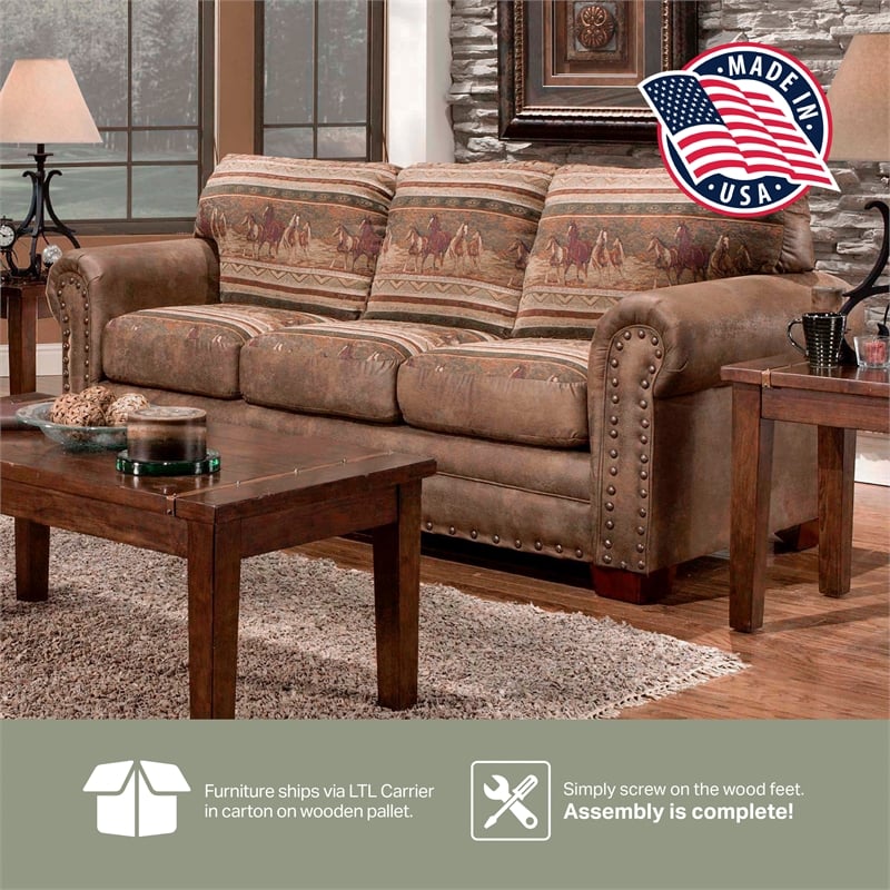 American Furniture Classics Wild Horses 88