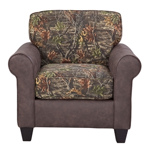 american furniture classics maumelle 8-030-a330v14 upholstered camo arm chair