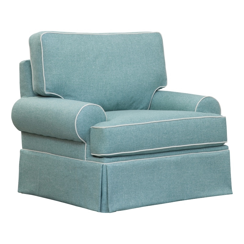 American Furniture Classics 8-030-S275A Coastal Aqua Series Arm Chair