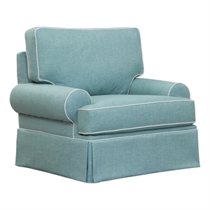 american furniture classics 8-030-s275a coastal aqua series arm chair