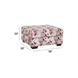 American Furniture Classics Model 8-080-A370V1 Pinto Series Ottoman