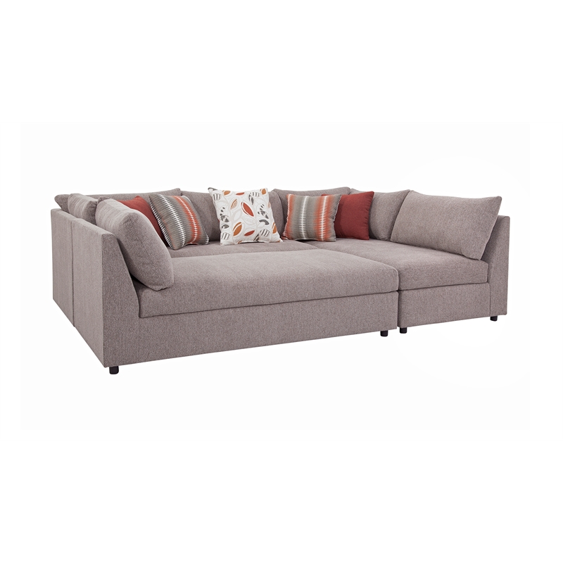 American Furniture Classics A322D-K Livingston L Shape Sectional Sofa w/Chaise