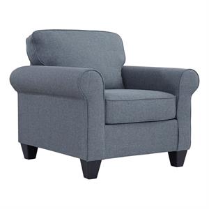 american furniture classics 8-030-a330v16 classic cottage blue oversized chair