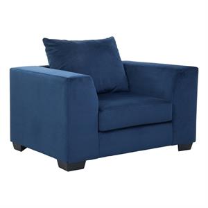 american furniture classics 8-030-a317v8 casual comfort oversized chair in blue