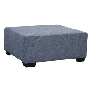 American Furniture Classics 8-080-S371V4 Casual Comfort Ottoman in Blue