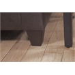 American Furniture Classics 8-010-A7V2 Square Arm Sofa in Pinto Brown
