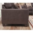 American Furniture Classics 8-010-A7V2 Square Arm Sofa in Pinto Brown