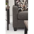 American Furniture Classics 8-010-A329B Urban Loft Charcoal Gray Sofa