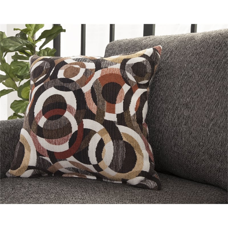American Furniture Classics 8-010-A329B Urban Loft Charcoal Gray Sofa
