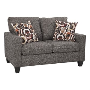 American Furniture Classics 8-020-A329B Urban Loft Charcoal Gray Loveseat