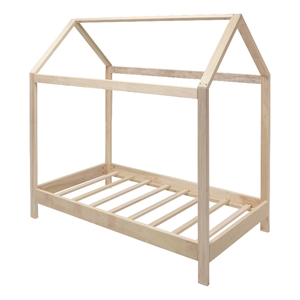 American Furniture Classics Model Twin Size House Bed with Raised Base