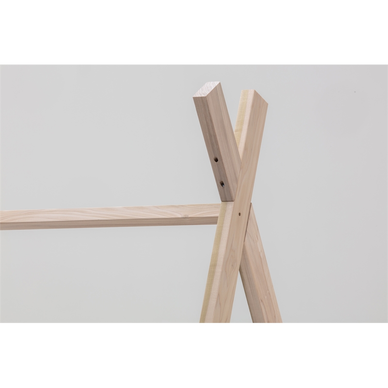 American Furniture Classics Full Size Teepee Bed with Raised Base