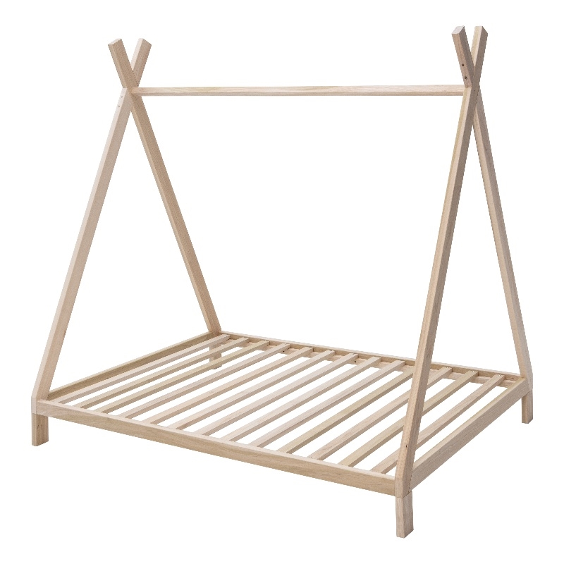 American Furniture Classics Full Size Teepee Bed with Raised Base