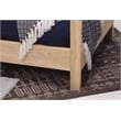 American Furniture Classics Twin Size Canopy Bed with Raised Platform