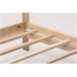 American Furniture Classics Twin Size Canopy Bed with Raised Platform