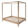 American Furniture Classics Full Size Canopy Bed with Raised Platform