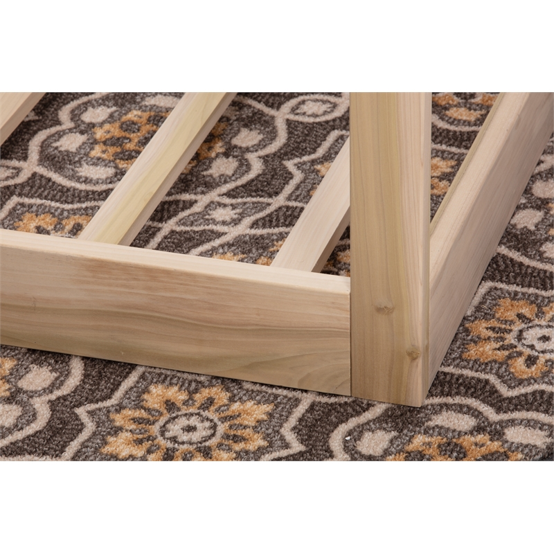 American Furniture Classics Twin Size House Bed on Raised Platform