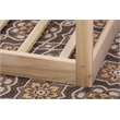 American Furniture Classics Twin Size House Bed on Raised Platform
