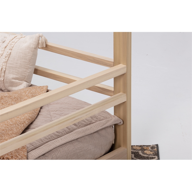 American Furniture Classics Twin Size House Bed on Raised Platform